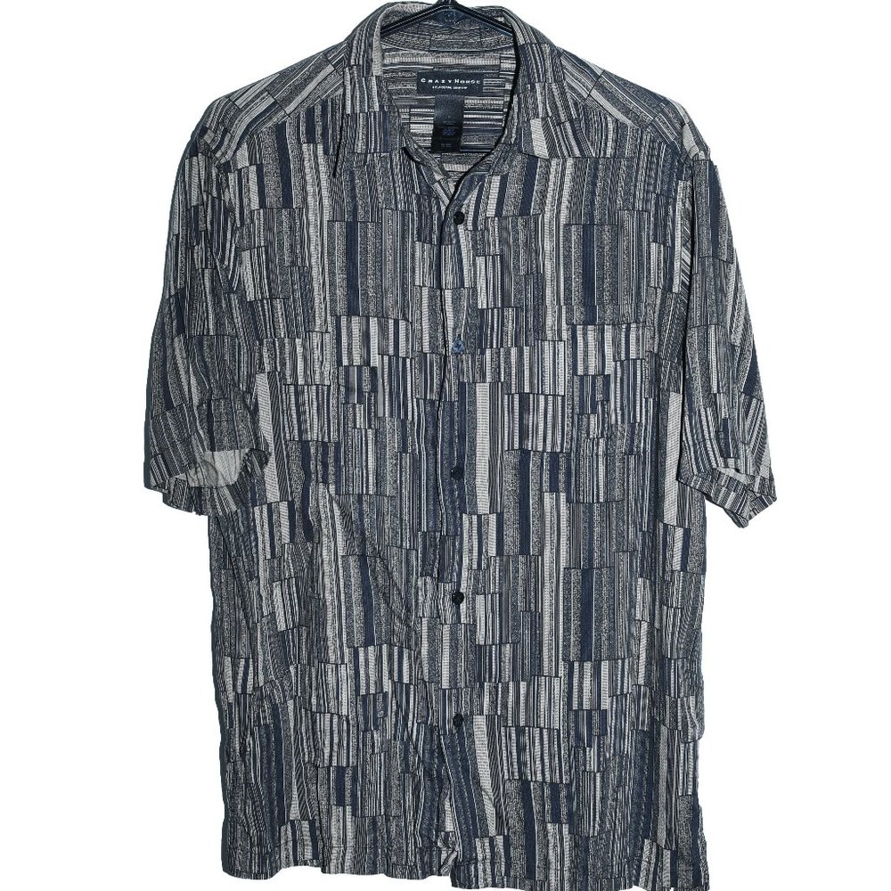 Crazy Horse A Claiborne Company Italian Soprano Shirt Men's Size Medium